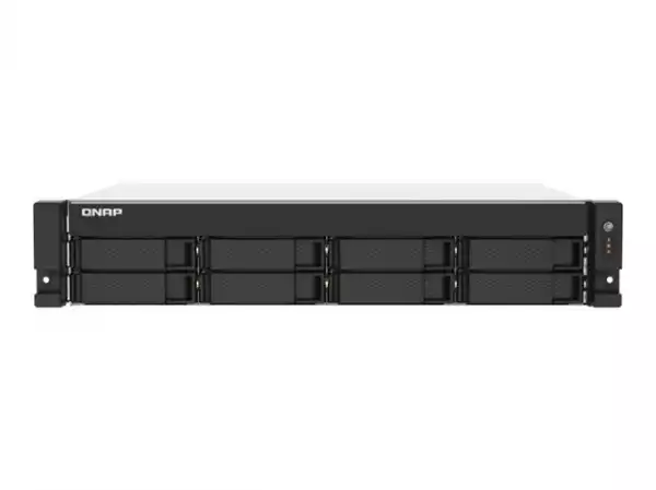 QNAP TS-873AeU-RP-4G 8-Bay AMD Ryzen V1000 V1500B 4C/8T 2.2GHz 8xSATA 6Gbps 2xM.2 2280 PCIe Gen3