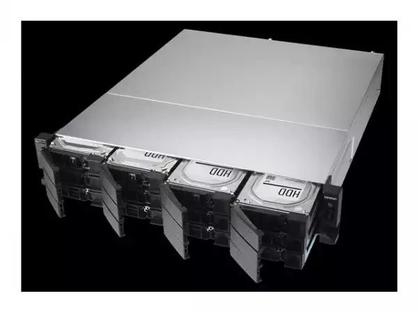 QNAP 12+6 Bay 2U NAS Intel Xeon D-1622 4cores/8threads 3.2GHz processor 32GB ECC DDR4 6x2.5inch 12x3.5inch SATA