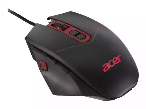 Acer Nitro Gaming Mouse Retail Pack, up to 4200 DPI, 6-level DPI Switch, 4 x 5g weights to customize, Burst Fire button