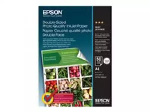 EPSON Double-Sided Photo Quality Inkjet Paper Matte A4 210 x 297 mm 140g/m2 50 sheet EPSON Double-Sided Photo Quality Inkjet Paper Matte A4 210 x 297 mm 140g/m2 50 sheet