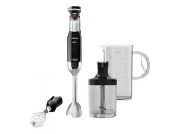 PHILIPS HR1672/90 Viva Collection Hand Blender 800W Promix metal blending bar XL Chopper whisk beaker