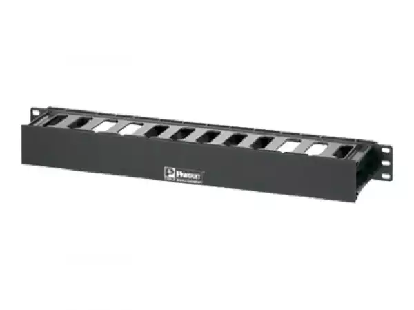 19 1U PatchLink Horizontal Cable Manager, front duct 38 x 94mm