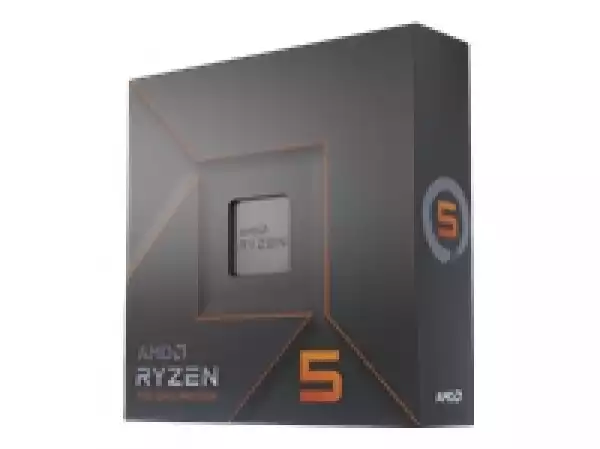 AMD CPU Desktop Ryzen 5 6C/12T 7600X (4.7/5.0GHz Boost,38MB,105W,AM5) box, with Radeon Graphics