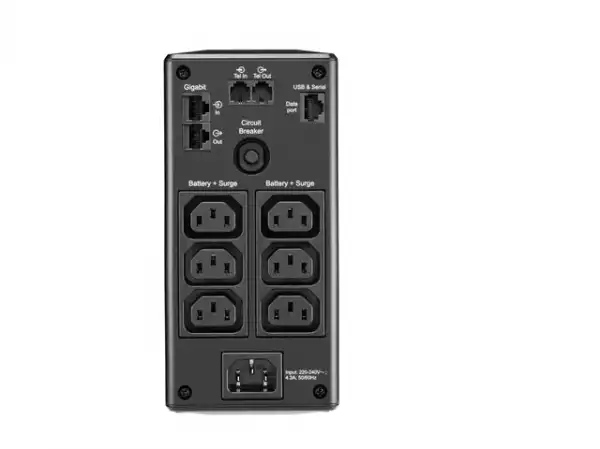 APC Back UPS Pro BR 650VA 6 Outlets AVR LCD Interface