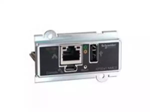 APC Network Management Card 3 UPS Network Management Cards for Easy UPS 3 Series 3-Phase remotely monitor and manage the UPS