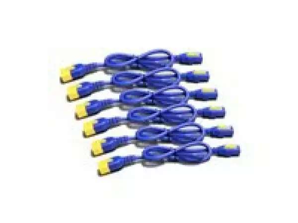 APC Power Cord Kit 6 ea Locking C13 to C14 1.8m Blue APC Power Cord Kit 6 ea Locking C13 to C14 1.8m Blue