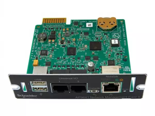 APC UPS Network Management Card with PowerChute Network Shutdown and Environmental Monitoring