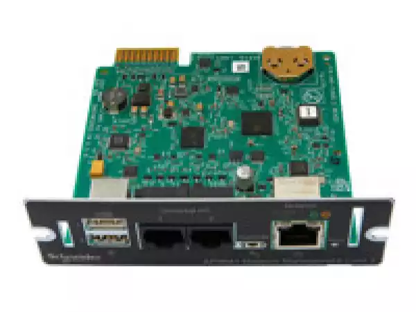 APC Network Management Card 3 with PowerChute Network Shutdown & Environmental Monitoring Remote management adapter 1GbE