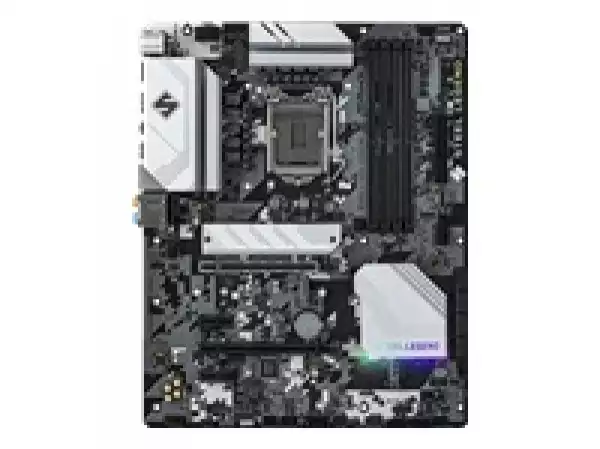 ASROCK Main Board Desktop B560 STEEL LEGEND (S1200, B560, 4xDDR4, 1xPCIe 4.0x16, 1xPCIe 3.0x16, 2xPCIe 3.0x1, 6xSATA, 1xM.2 PCIe Gen4x4, 1xM.2, 2x USB3.2 Gen2, 6x USB3.2 Gen1, DP, HDMI, 2.5GLAN, POLYCHROME RGB, ATX, Retail) ASROCK Main Board Desktop B560 STEEL LEGEND (S1200, B560, 4xDDR4, 1xPCIe 4.0x16, 1xPCIe 3.0x16, 2xPCIe 3.0x1, 6xSATA, 1xM.2 PCIe Gen4x4, 1xM.2, 2x USB3.2 Gen2, 6x USB3.2 Gen1, DP, HDMI, 2.5GLAN, POLYCHROME RGB, ATX, Retail)