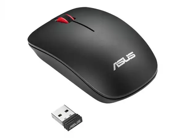 ASUS 90XB0450-BMU000 Mouse Wireless WT300 USB Matte Black-Red