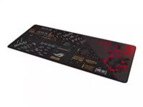 ASUS ROG Scabbard II EVA Edition extended gaming mouse pad protective nano coating water oil dust repellant surfece anti-fray
