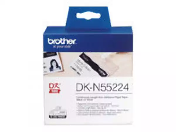 BROTHER DKN55224 paper roll endless withe 30 48m non-adhesive