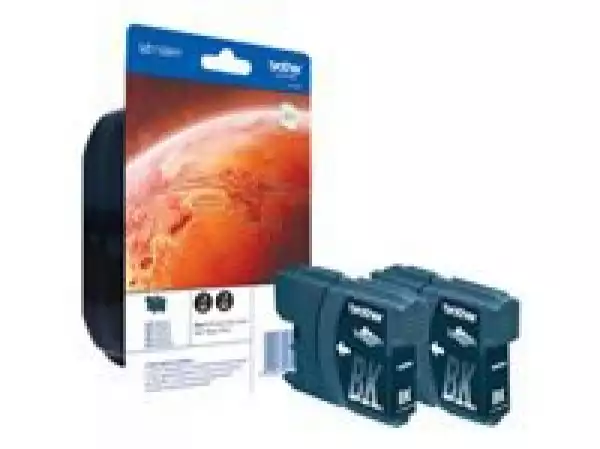 Brother LC-1100HYBK Ink Cartridge High Yield for MFC-6490, DCP-6690/6890 series (2 in pack)