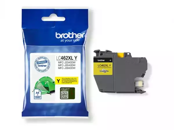 BROTHER LC462XLY Yellow Ink Cartridge