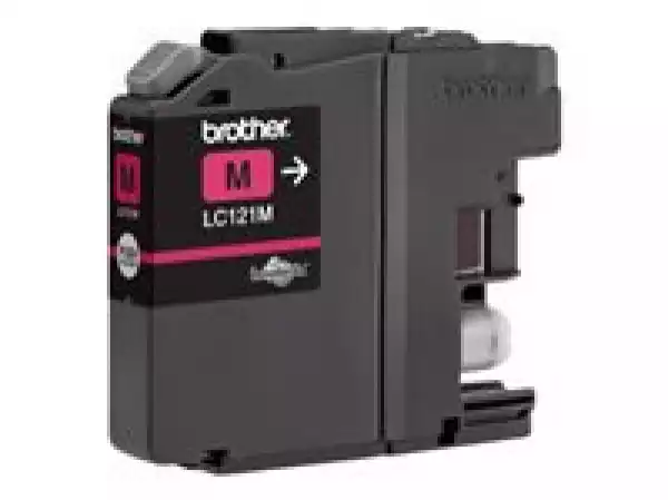 BROTHER LC-121 ink cartridge magenta standard capacity 300 pages 1-pack BROTHER LC-121 ink cartridge magenta standard capacity 300 pages 1-pack