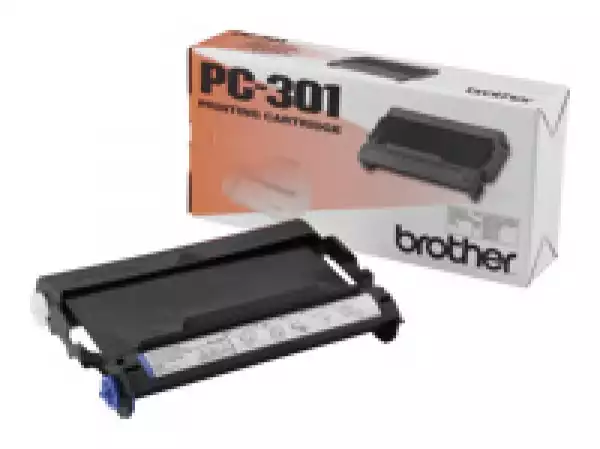 BROTHER PC-301 ribbon cassette black 235 pages 1-pack BROTHER PC-301 ribbon cassette black 235 pages 1-pack