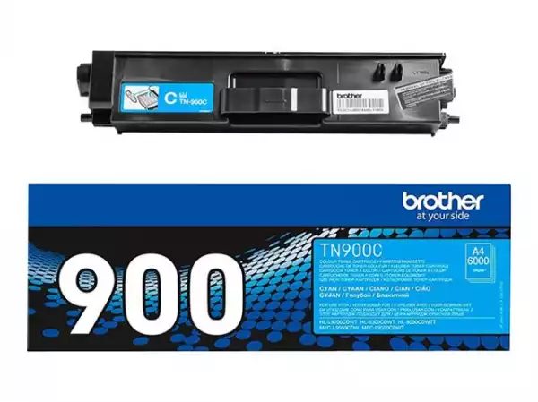 BROTHER TN-900C toner cartridge cyan extra high capacity 6.000 pages 1-pack