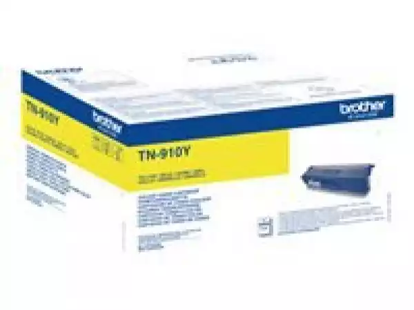 BROTHER TN910Y Toner Cartridge Yellow Ultra High Capacity 9.000 pages for Brother HL-L9310CDW T