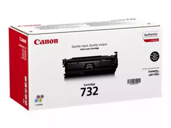 CANON 732-BK toner cartridge black standard capacity 6.100 pages 1-pack