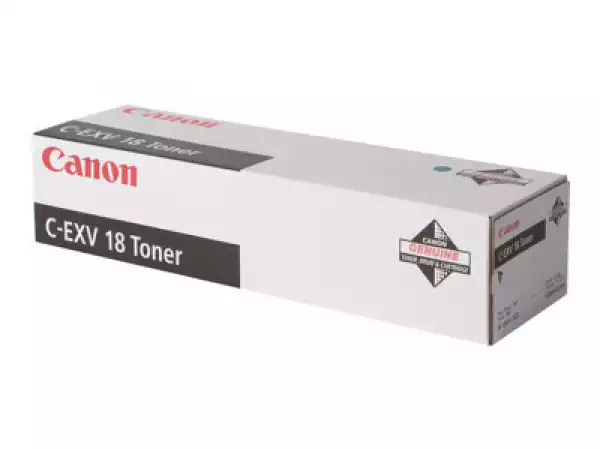 CANON C-EXV 18 toner cartridge black high capacity 8.400 pages 1-pack CANON C-EXV 18 toner cartridge black high capacity 8.400 pages 1-pack