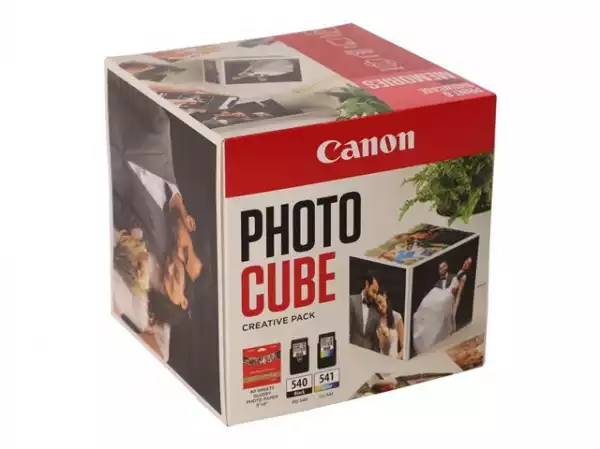 CANON PG-540/CL-541 Ink Cartridge Photo Cube Creative Pack White Pink CANON PG-540/CL-541 Ink Cartridge Photo Cube Creative Pack White Pink