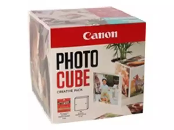 CANON pp-201 Ink Cartridge 5x5 Photo Cube Creative Pack White Blue CANON pp-201 Ink Cartridge 5x5 Photo Cube Creative Pack White Blue