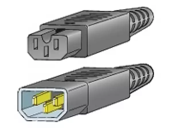 CISCO Cabinet Jumper Power Cord 250 VAC 13A C14-C15 Connector