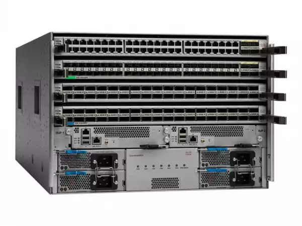 CISCO Nexus 9504 Chassis with 4 linecard slots