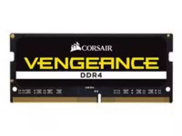 CORSAIR 16GB RAMKit 2x8GB DDR4 2400MHz 2x260 SODIMM unbuffered 16-16-16-39 Black PCB 1.2V
