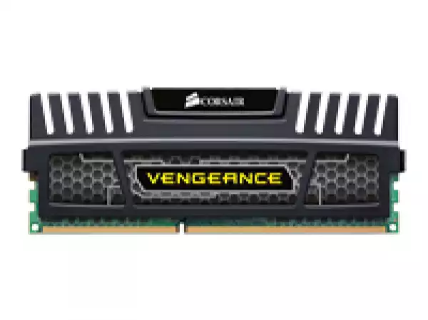 CORSAIR DDR3 1600MHz 8GB DIMM Unbuffered 10-10-10-27 Vengeance Black Heatspreader Supports Core i7 1.5V Black heatspreader