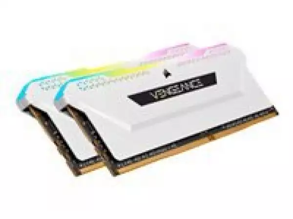 CORSAIR DDR4 32GB 2x16GB 3200MHz DIMM CL16 VENGEANCE RGB Pro SL White 1.35V XMP 2.0