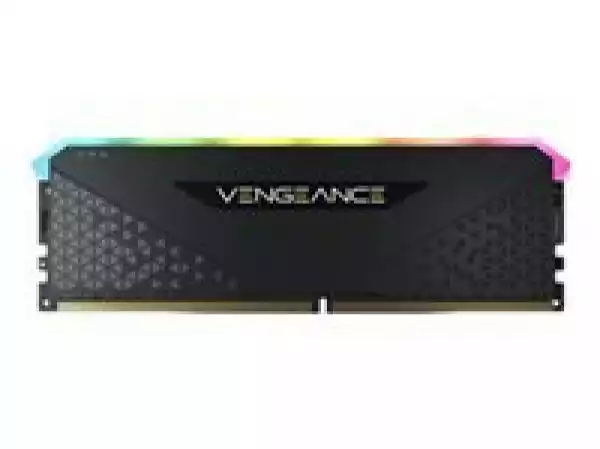 CORSAIR VENGEANCE RGB RS 8GB DDR4 3200MHz DIMM Unbuffered 16-20-20-38 Black PCB 1.35V XMP 2.0