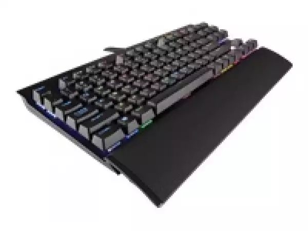 CORSAIR Gaming K65 RGB RAPIDFIRE Compact Mechanical Keyboard Backlit RGB LED Cherry MX RGB Speed US