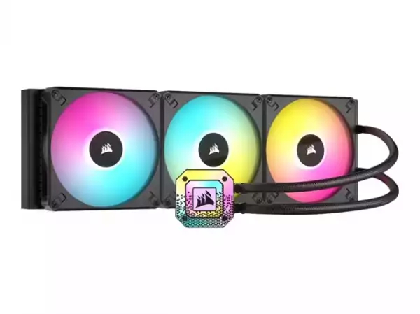 Corsair iCUE H150i ELITE CAPELLIX XT, 360mm Radiator, Liquid CPU Cooler