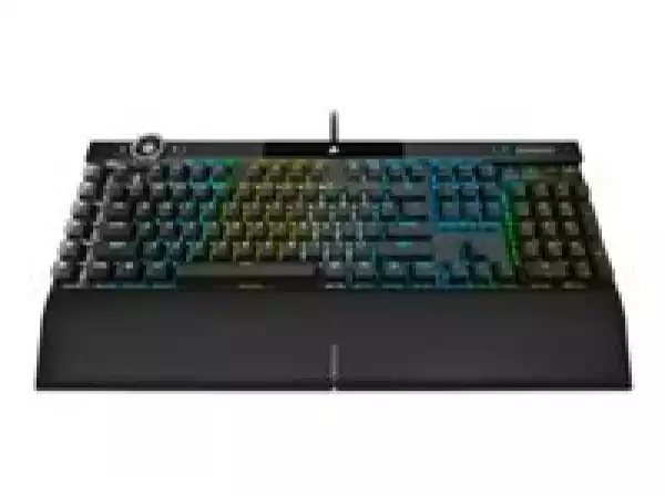 CORSAIR K100 RGB Mechanical Gaming Keyboard Backlit RGB LED CHERRY MX SPEED Black PBT Keycaps