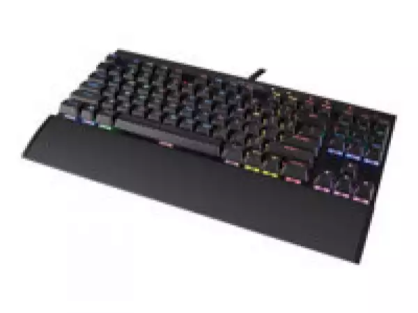 CORSAIR Gaming K65 LUX RGB Compact Mechanical Keyboard Backlit RGB LED Cherry MX RGB Red US
