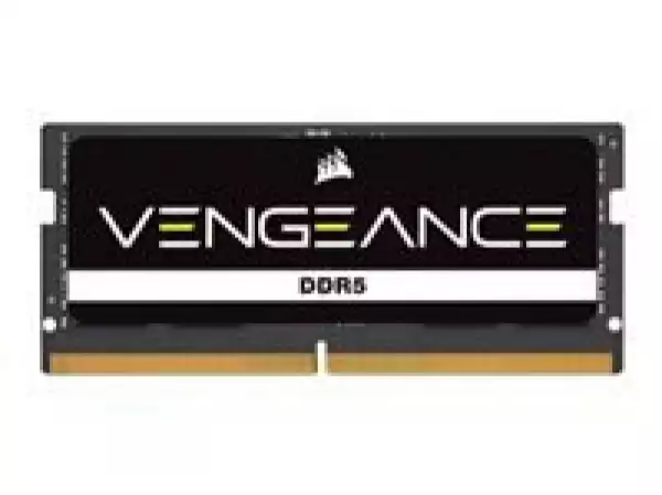 CORSAIR VENGEANCE DDR5 32GB 4800MHz SODIMM 1.1V 40-40-40-77 Black PCB