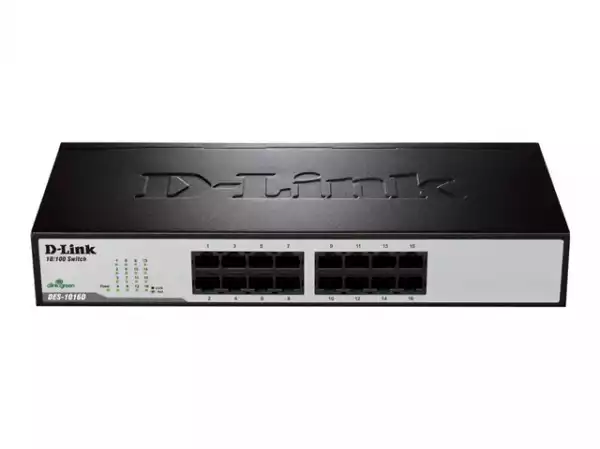 D-LINK 16xRJ45 10/100 16port Switch
