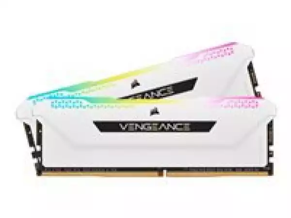 CORSAIR DDR4 32GB 2x16GB 3600MHz DIMM CL18 VENGEANCE RGB PRO SL White 1.35V XMP 2.0 CORSAIR DDR4 32GB 2x16GB 3600MHz DIMM CL18 VENGEANCE RGB PRO SL White 1.35V XMP 2.0
