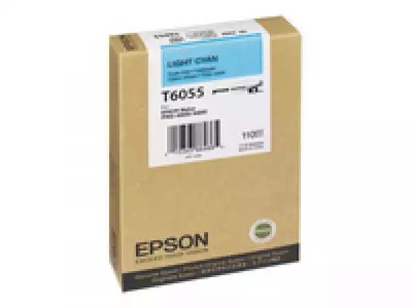 EPSON T6055 ink cartridge light cyan standard capacity 110ml 1-pack