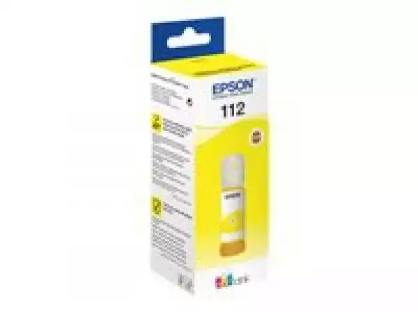 Epson 112 EcoTank Pigment Yellow ink bottle