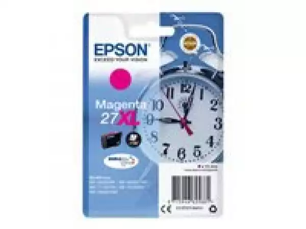 EPSON 1LB 27XL ink cartridge magenta high capacity 10.4ml 1.100 pages 1-pack blister without alarm - DURABrite ultra ink