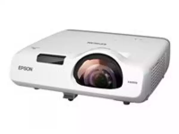 EPSON EB-530 3LCD XGA short throw projector 1024x768 4:3 3200 lumen 16000:1 contrast 16W speaker