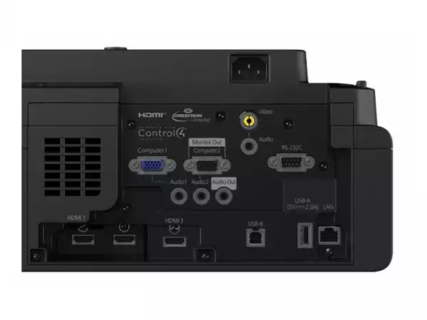 EPSON EB-775F Projector 1080p 4100Lm projection ratio 0.25 - 0.35:1 Over 2.500.000:1 16W speaker