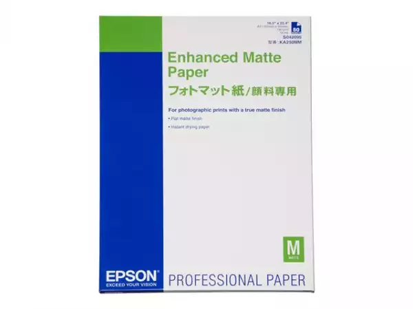 EPSON Enhanced Matte Matte A2 420 x 594 mm 192g/m2 50 sheet paper