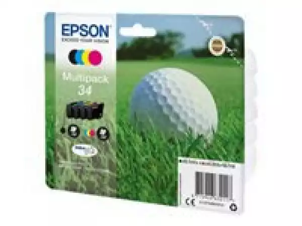 EPSON 2LB Multipack 34 Ink Multipack CMYK DURABrite Ultra Blister w/s EPSON 2LB Multipack 34 Ink Multipack CMYK DURABrite Ultra Blister w/s