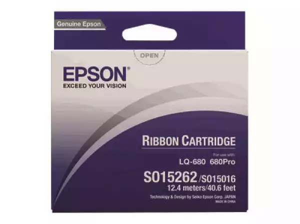 EPSON S015262 ribbon black 1-pack