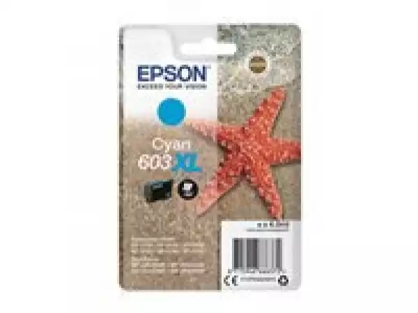 EPSON 4LB Singlepack Cyan 603XL Ink w/s