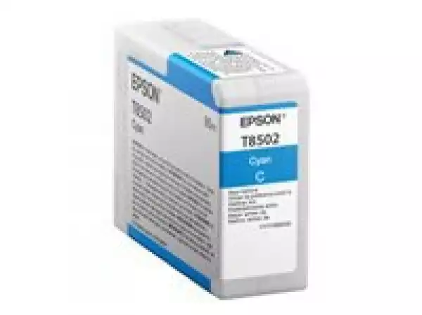 EPSON Singlepack Cyan T850200 UltraChrome HD ink 80ml EPSON Singlepack Cyan T850200 UltraChrome HD ink 80ml
