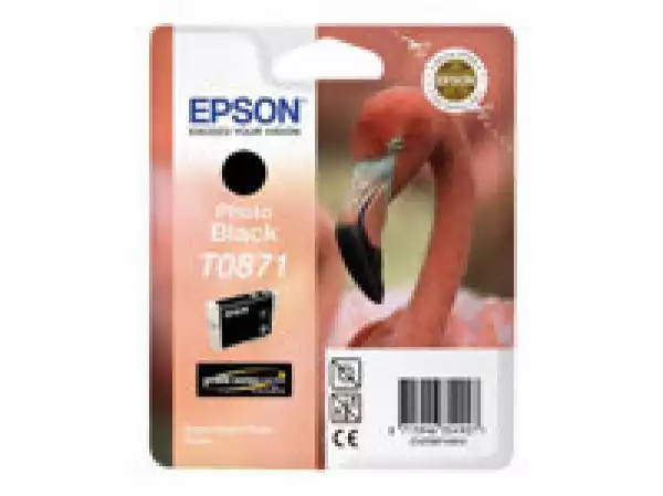 EPSON Singlepack Photo Black T0871 Ultra Gloss High-Gloss 2 EPSON Singlepack Photo Black T0871 Ultra Gloss High-Gloss 2